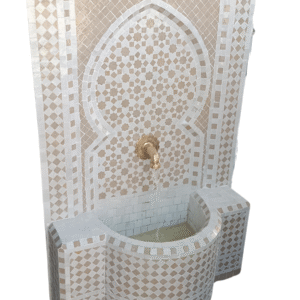 Fontaine en Zellige marocain